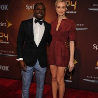 Gbenga Akinnagbe and Yvonne Strahovski at 24: Live Another Day premiere screening