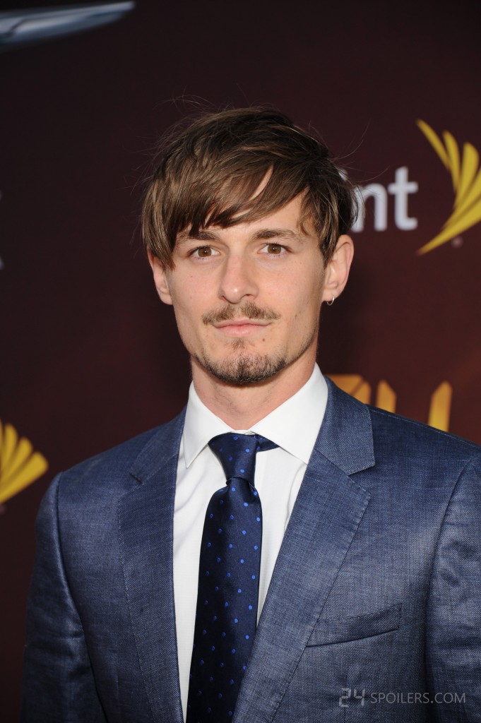 Giles Matthey attends 24: Live Another Day premiere screening in NYC