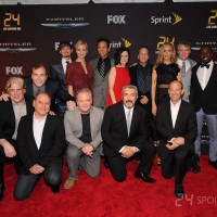Cast and crew of 24: Live Another Day at the premiere screening