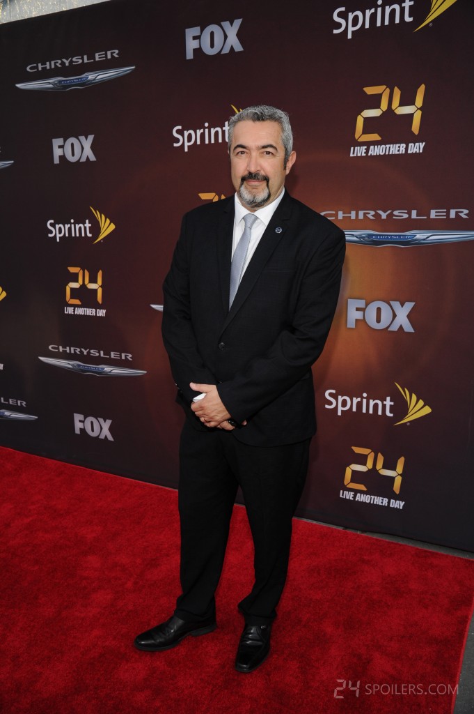 Jon Cassar at the 24: Live Another Day premiere screening in NYC