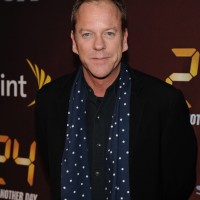 Kiefer Sutherland at the 24: Live Another Day premiere screening in NYC