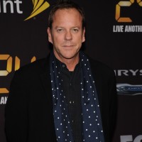 Kiefer Sutherland at the 24: Live Another Day premiere screening in NYC