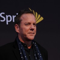 Kiefer Sutherland at the 24: Live Another Day premiere screening in NYC