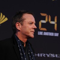 Kiefer Sutherland at the 24: Live Another Day premiere screening in NYC