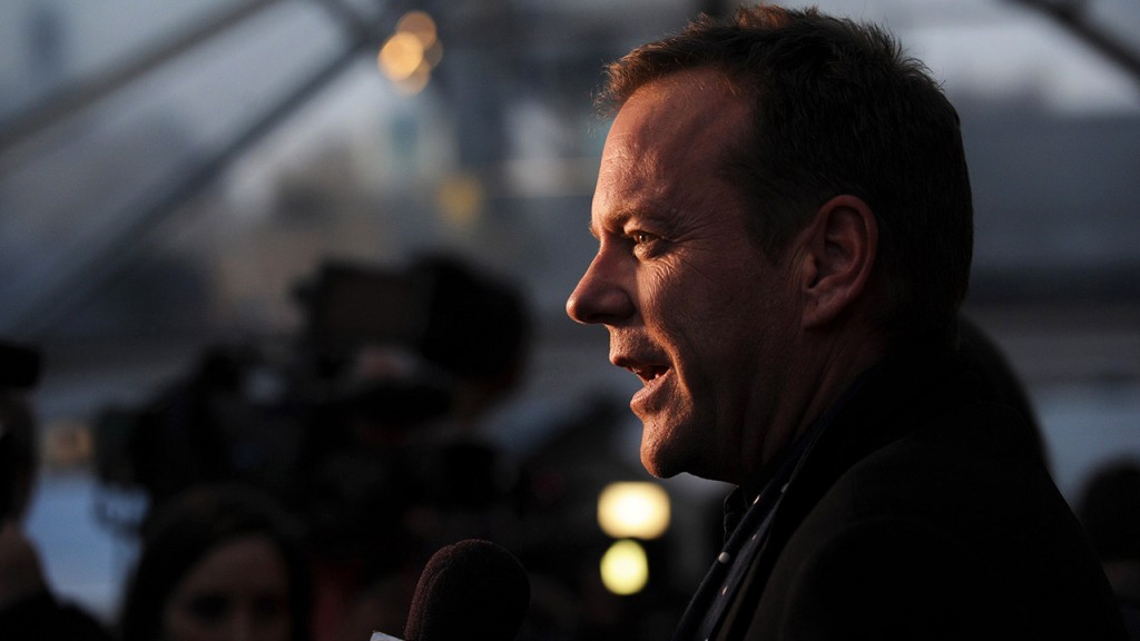 Kiefer Sutherland at the 24: Live Another Day Screening