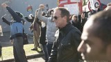 Jack Bauer with protestors in 24: Live Another Day Episode 3