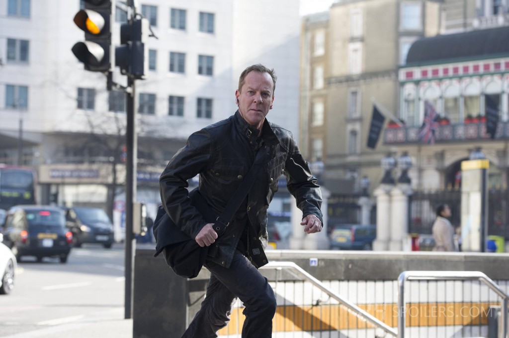 Jack Bauer running in 24: Live Another Day Episode 3