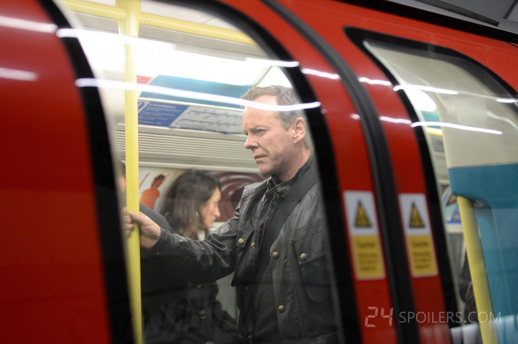 Jack Bauer in London Underground in 24: Live Another Day Episode 3