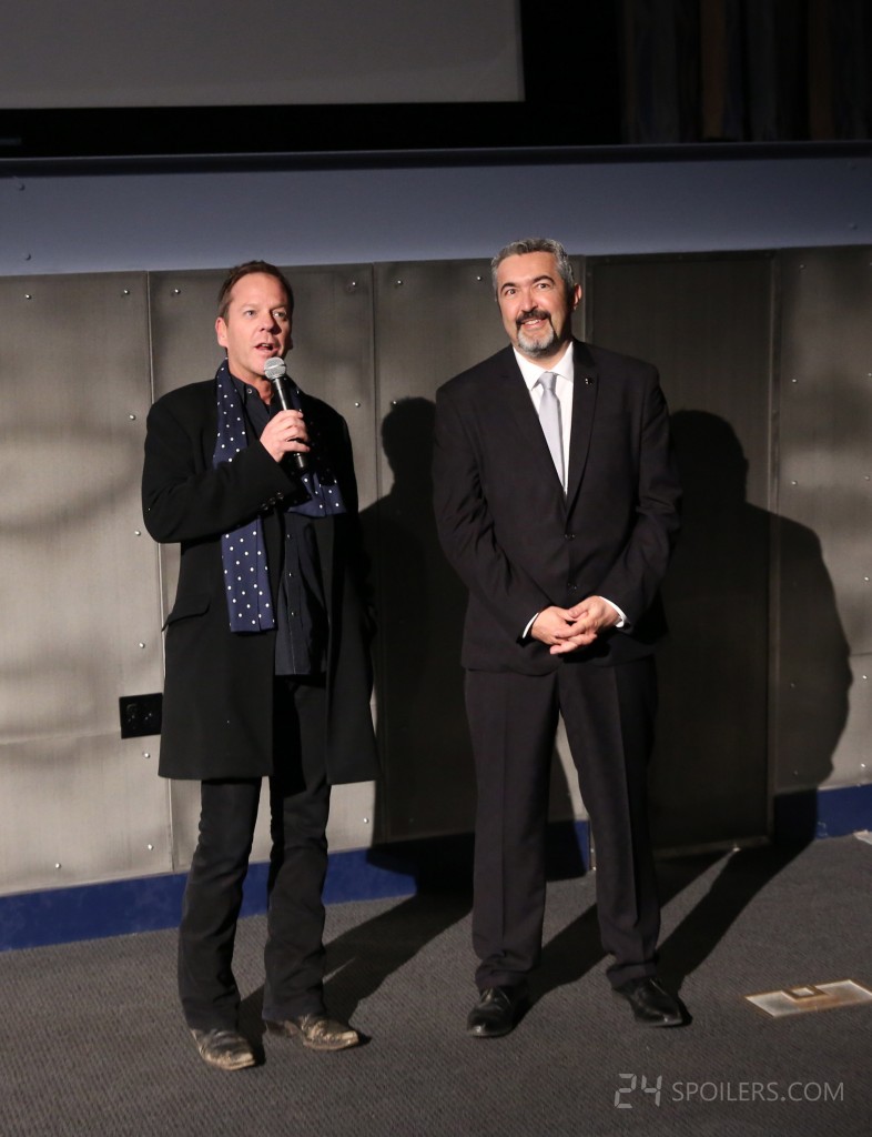 Kiefer Sutherland and Jon Cassar introduce 24: Live Another Day premiere