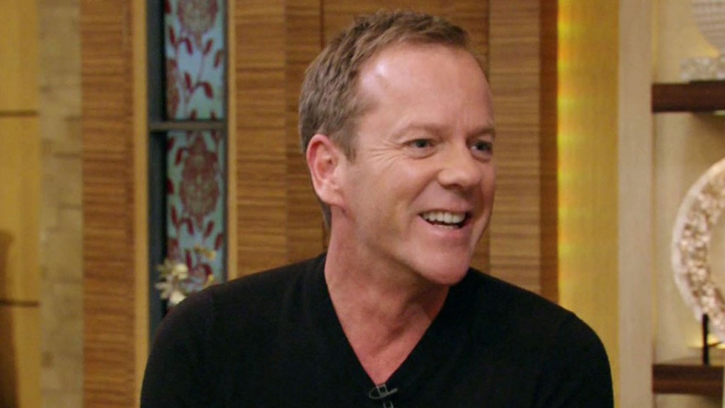 Kiefer Sutherland on Live with Kelly and Micheal