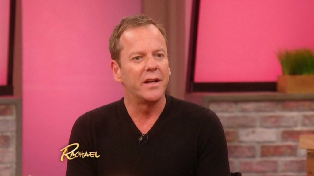 Kiefer Sutherland on Rachael Ray Show