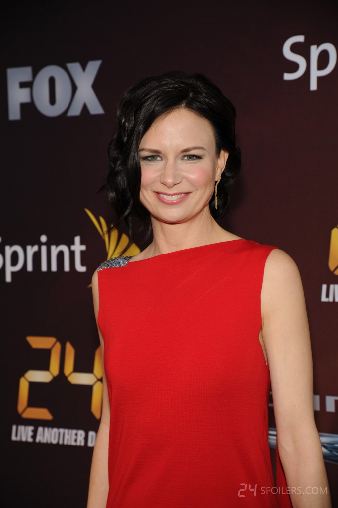 Mary Lynn Rajskub red carpet at 24: Live Another Day premiere screening