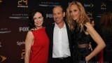 Mary Lynn Rajskub, Howard Gordon, and Kim Raver at 24: Live Another Day premiere