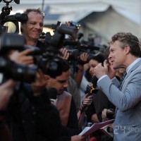 Tate Donovan interviewed at 24: Live Another Day premiere red carpet