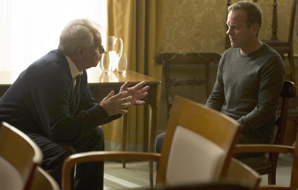 President Heller (William Devane) meets with Jack Bauer in 24: Live Another Day Episode 5