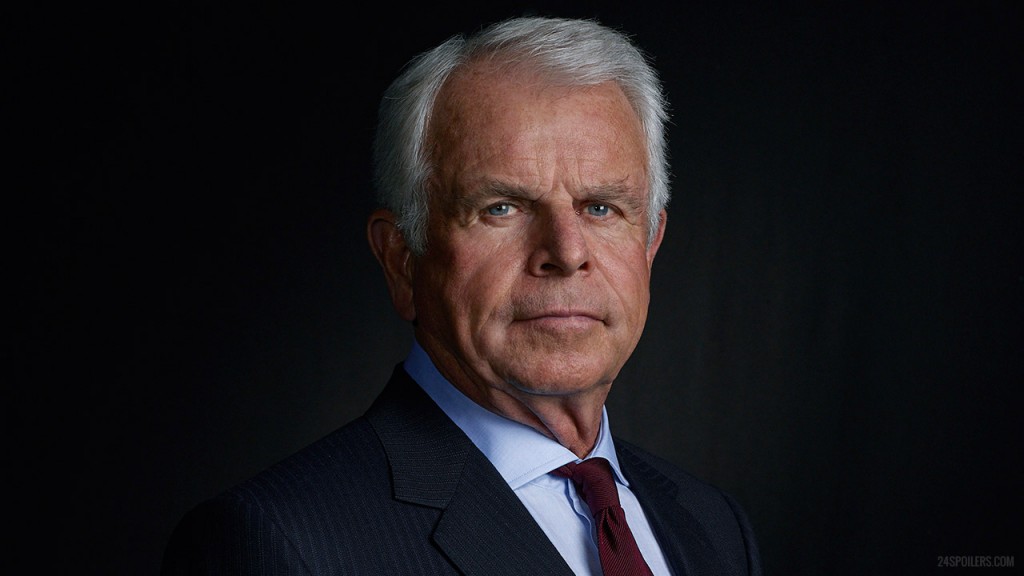 William Devane as President James Heller in 24: Live Another Day