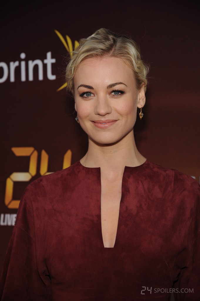 Yvonne Strahovski at 24: Live Another Day premiere screening in NYC