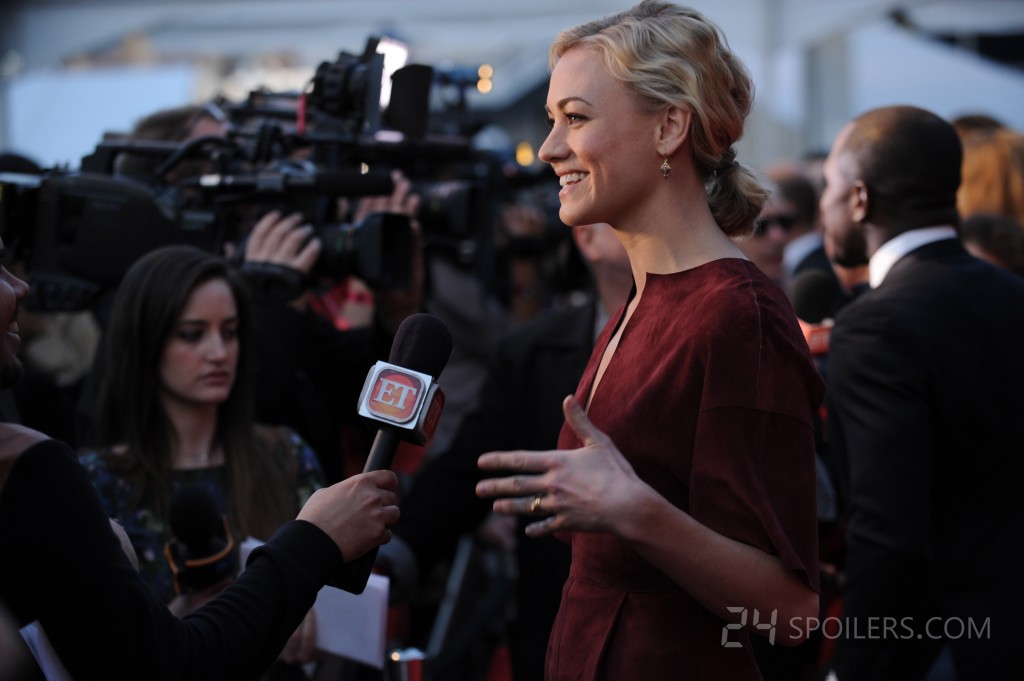 Yvonne Strahovski interviewed at 24: Live Another Day premiere screening in NYC