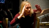 Yvonne Strahovski BTS of 24LAD