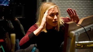 Yvonne Strahovski BTS of 24LAD