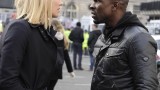 Kate Morgan (Yvonne Strahovski) and Erik Ritter (Gbenga Akinnagbe) discuss their next move in 24: Live Another Day Episode 5