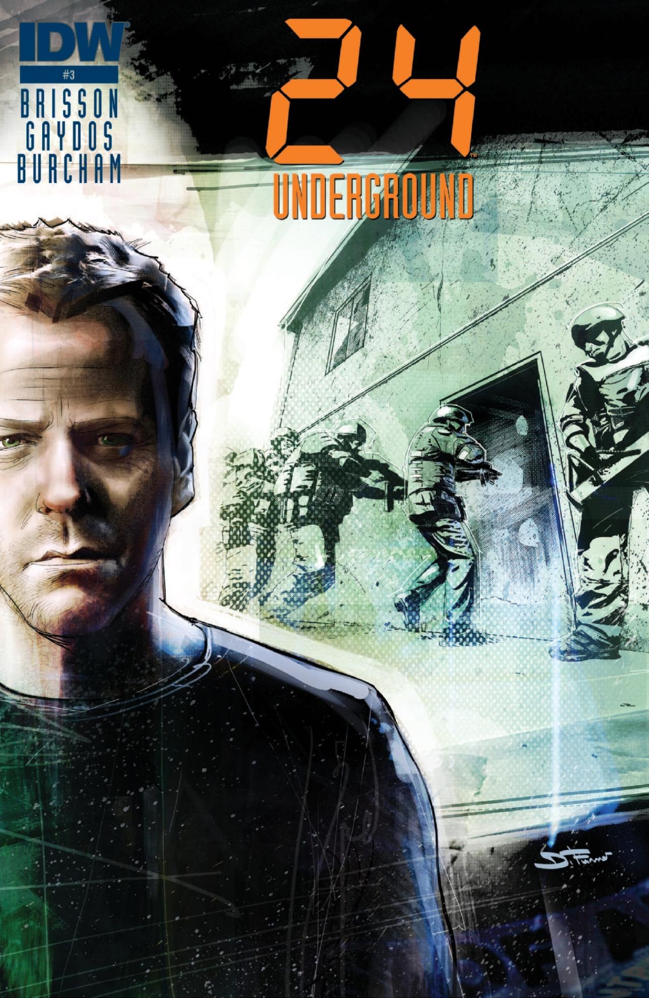 24 Underground Issue 3 Cover 24 Spoilers