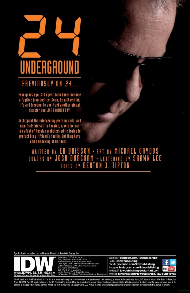 Previously on 24: Underground