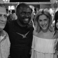 Gbenga Akinnagbe and Mary Lynn Rajskub at 24: Live Another Day Wrap Party