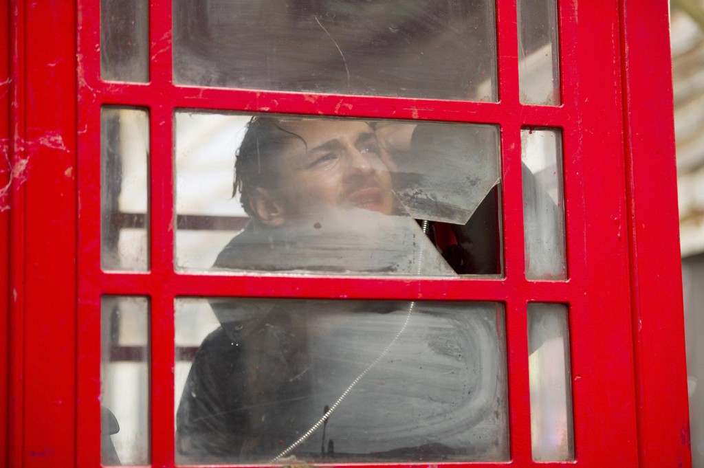 Jordan Reed (Giles Matthey) makes a call for help in 24: Live Another Day Episode 8