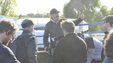 Director Jon Cassar at work on 24: Live Another Day Episode 7