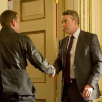 Jack Bauer and Mark Boudreau shake hands in 24: Live Another Day Episode 8