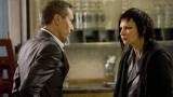 Chloe (Mary Lynn Rajskub) needs an explanation from Adrian Cross (Michael Wincott) in 24: Live Another Day Episode 10