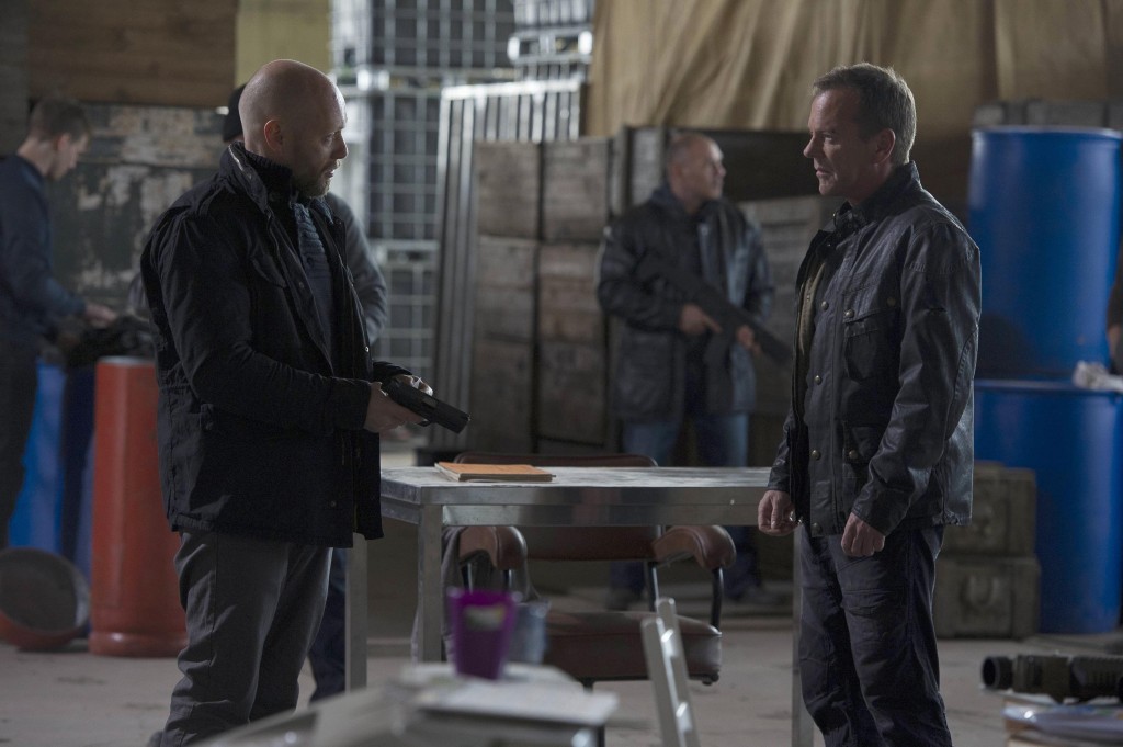 Karl Rask questions Jack Bauer in 24: Live Another Day Episode 6