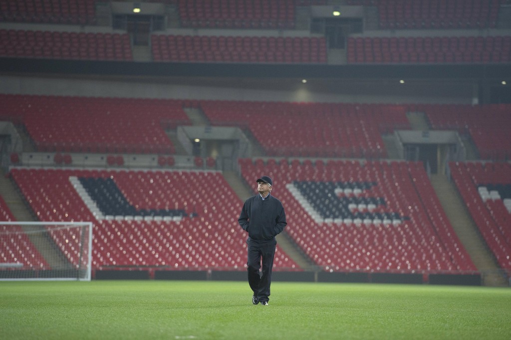 William Devane as President James Heller at Wembley Stadium in 24: Live Another Day