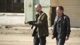 Belcheck (Branko Tomovic) protects Jack Bauer (Kiefer Sutherland) in 24: Live Another Day Finale