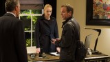 Jack Bauer (Kiefer Sutherland) and Kate Morgan (Yvonne Strahovski) look for intel in the 24: Live Another Day Finale