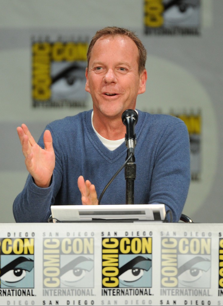 Kiefer Sutherland attends the 24: Live Another Day Panel at Comic-Con 2014