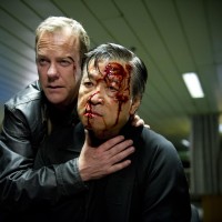 Jack Bauer (Kiefer Sutherland) captures Cheng Zhi (Tzi Ma) in 24: Live Another Day Finale