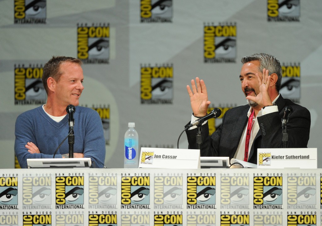 Kiefer Sutherland and Jon Cassar on 24: Live Another Day Panel at Comic-Con 2014