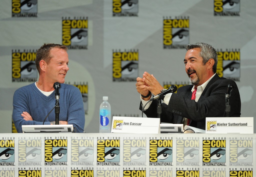 Kiefer Sutherland and Jon Cassar on 24: Live Another Day Panel at Comic-Con 2014