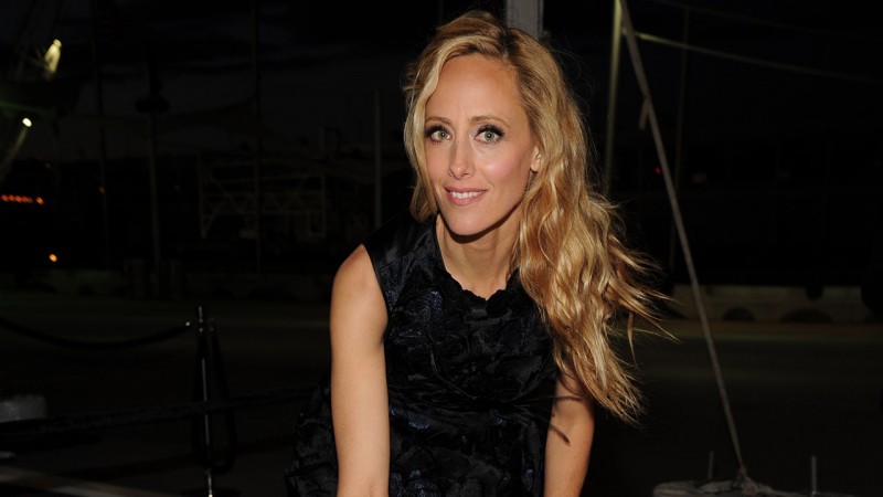 Kim Raver signing posters at the 24: Live Another Day Premiere Screening in NYC