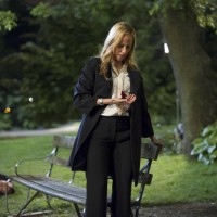 Audrey (Kim Raver) shot by Cheng's men in 24: Live Another Day Finale