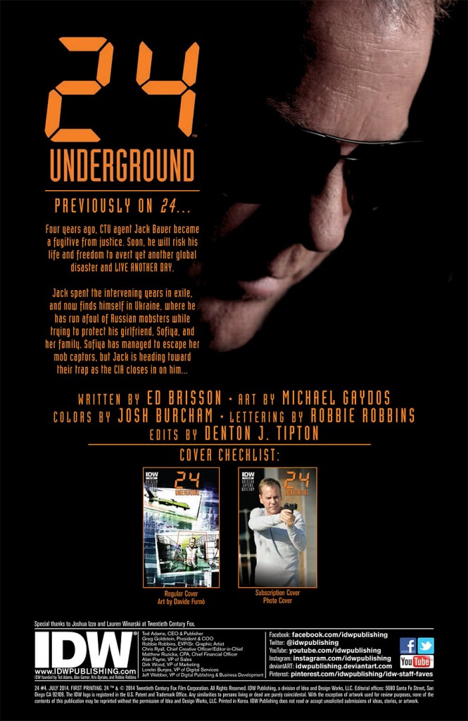 Previously on 24: Underground