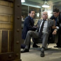 President Heller (William Devane) reacts to shocking news in 24: Live Another Day Finale