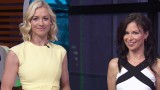 Yvonne Strahovski and Mary Lynn Rajskub on Extra