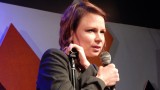 Mary Lynn Rajskub doing standup at Caroline's on Broadway in NYC