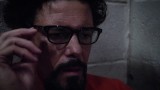 Tony Almeida tries on glasses in 24: Solitary