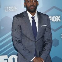 Ashley Thomas aka Bashy (24: Legacy) at FOX 2016 Upfronts Party