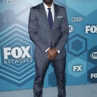 Ashley Thomas aka Bashy (24: Legacy) at FOX 2016 Upfronts Party