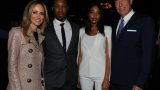 Corey Hawkins with Dana Walden and Gary Newman at at FOX 2016 Upfronts Party